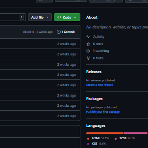 a thumbnail with project repo detail